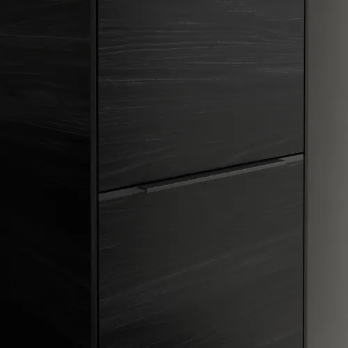 Bild von VILLEROY BOCH Subway 3.0 Hochschrank, 2 Türen, 400 x 1710 x 362 mm, Black Oak / Black Oak #C58701AB
