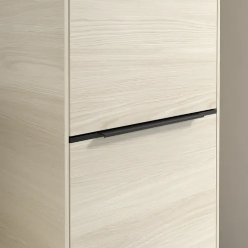 Bild von VILLEROY BOCH Subway 3.0 Hochschrank, 2 Türen, 400 x 1710 x 362 mm, White Oak / White Oak #C58701AA