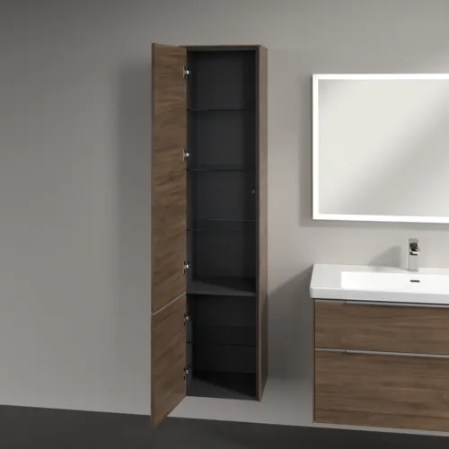 Bild von VILLEROY BOCH Subway 3.0 Hochschrank, 2 Türen, 400 x 1710 x 362 mm, Arizona Oak / Arizona Oak #C58600VH