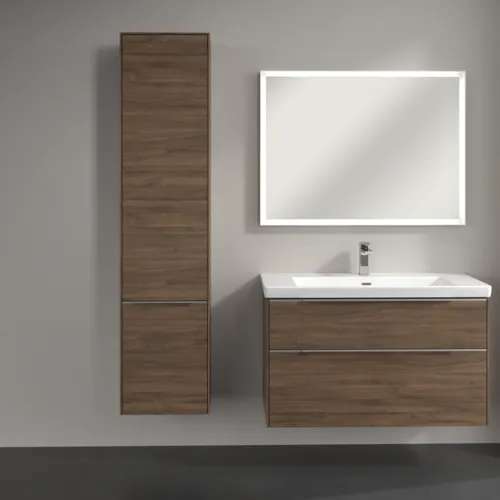Bild von VILLEROY BOCH Subway 3.0 Hochschrank, 2 Türen, 400 x 1710 x 362 mm, Arizona Oak / Arizona Oak #C58600VH