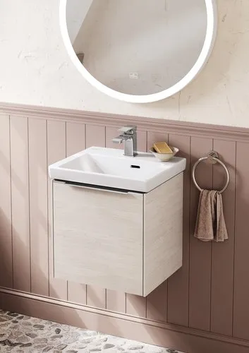 Bild von VILLEROY BOCH Subway 3.0 Handwaschbecken, 450 x 370 x 145 mm, Weiß Alpin CeramicPlus, ohne Überlauf #4370FLR1