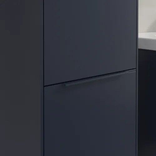 Bild von VILLEROY BOCH Subway 3.0 Hochschrank, 2 Türen, 400 x 1710 x 362 mm, Marine Blue / Marine Blue #C58602VQ