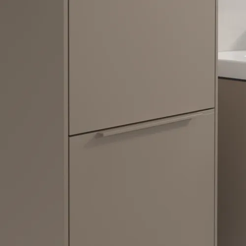 Bild von VILLEROY BOCH Subway 3.0 Hochschrank, 2 Türen, 400 x 1710 x 362 mm, Taupe / Taupe #C58602VM