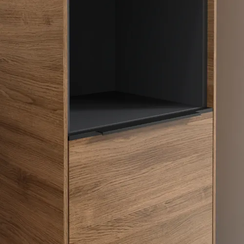 Bild von VILLEROY BOCH Subway 3.0 Hochschrank, 2 Türen, 400 x 1710 x 362 mm, Kansas Oak / Kansas Oak #C58901RH