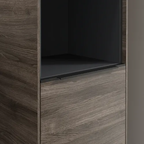 Bild von VILLEROY BOCH Subway 3.0 Hochschrank, 2 Türen, 400 x 1710 x 362 mm, Stone Oak / Stone Oak #C58901RK
