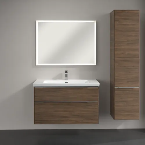VILLEROY BOCH Subway 3.0 Hochschrank, 2 Türen, 400 x 1710 x 362 mm, Arizona Oak / Arizona Oak #C58700VH, Bild 4