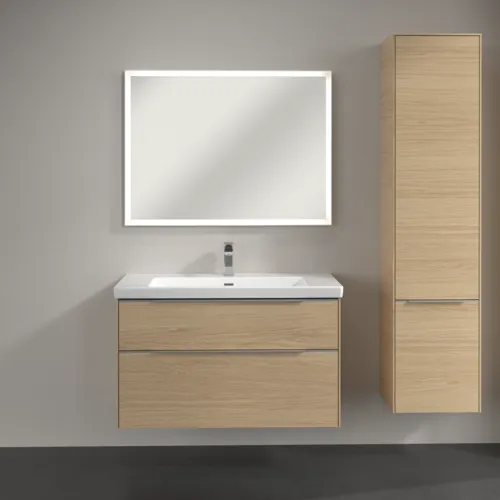 Bild von VILLEROY BOCH Subway 3.0 Hochschrank, 2 Türen, 400 x 1710 x 362 mm, Nordic Oak / Nordic Oak #C58700VJ