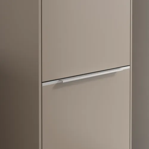 Bild von VILLEROY BOCH Subway 3.0 Hochschrank, 2 Türen, 400 x 1710 x 362 mm, Taupe / Taupe #C58700VM