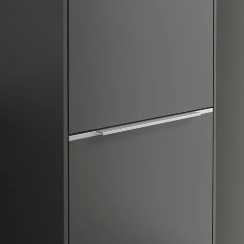 Bild von VILLEROY BOCH Subway 3.0 Hochschrank, 2 Türen, 400 x 1710 x 362 mm, Graphite / Graphite #C58700VR