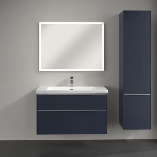 Bild von VILLEROY BOCH Subway 3.0 Hochschrank, 2 Türen, 400 x 1710 x 362 mm, Marine Blue / Marine Blue #C58700VQ