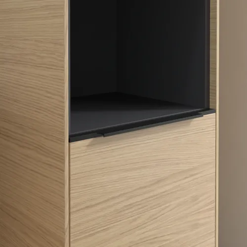 Bild von VILLEROY BOCH Subway 3.0 Hochschrank, 2 Türen, 400 x 1710 x 362 mm, Nordic Oak / Nordic Oak #C58901VJ