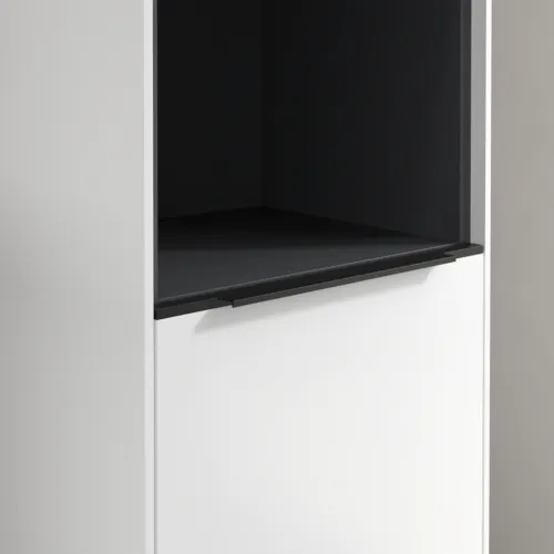 Bild von VILLEROY BOCH Subway 3.0 Hochschrank, 2 Türen, 400 x 1710 x 362 mm, Pure White / Pure White #C58901VF