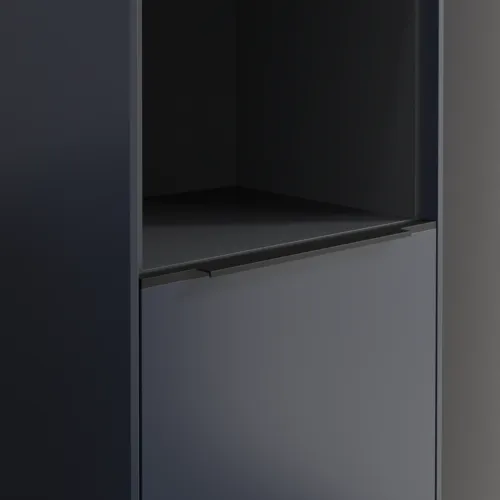 Bild von VILLEROY BOCH Subway 3.0 Hochschrank, 2 Türen, 400 x 1710 x 362 mm, Marine Blue / Marine Blue #C58901VQ