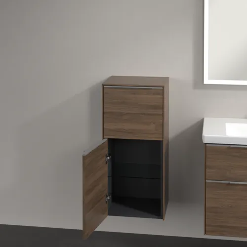 Bild von VILLEROY BOCH Subway 3.0 Seitenschrank, 1 Auszug, 1 Tür, 400 x 860 x 362 mm, Arizona Oak / Arizona Oak #C59400VH