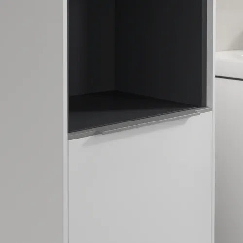 Bild von VILLEROY BOCH Subway 3.0 Hochschrank, 2 Türen, 400 x 1710 x 362 mm, Brilliant White / Brilliant White #C58800VE