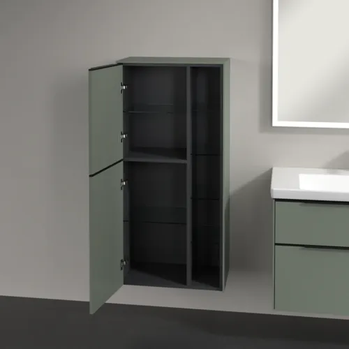 VILLEROY BOCH Subway 3.0 Mittelschrank, 2 Türen, 574 x 1200 x 362 mm, Soft Green / Soft Green #C59801AF, Bild 5