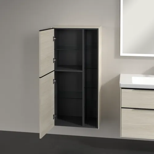 Bild von VILLEROY BOCH Subway 3.0 Mittelschrank, 2 Türen, 574 x 1200 x 362 mm, White Oak / White Oak #C59801AA