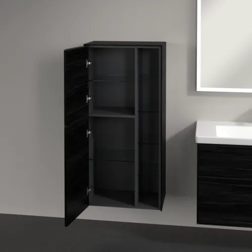 VILLEROY BOCH Subway 3.0 Mittelschrank, 2 Türen, 574 x 1200 x 362 mm, Black Oak / Black Oak #C59801AB, Bild 5