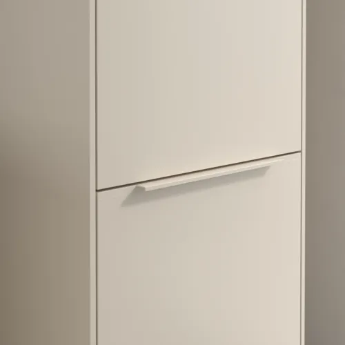Bild von VILLEROY BOCH Subway 3.0 Hochschrank, 2 Türen, 400 x 1710 x 362 mm, Cashmere Grey / Cashmere Grey #C58702VN