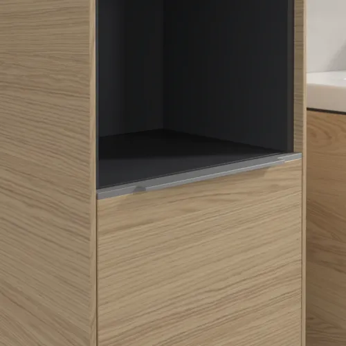 Bild von VILLEROY BOCH Subway 3.0 Hochschrank, 2 Türen, 400 x 1710 x 362 mm, Nordic Oak / Nordic Oak #C58800VJ