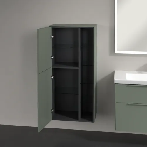Bild von VILLEROY BOCH Subway 3.0 Mittelschrank, 2 Türen, 574 x 1200 x 362 mm, Soft Green / Soft Green #C59802AF