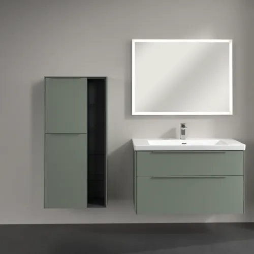 Bild von VILLEROY BOCH Subway 3.0 Mittelschrank, 2 Türen, 574 x 1200 x 362 mm, Soft Green / Soft Green #C59802AF