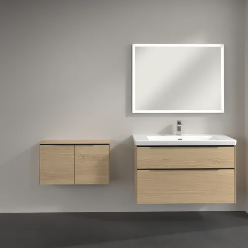 Bild von VILLEROY BOCH Subway 3.0 Sideboard, 2 Türen, 728 x 423 x 256 mm, Nordic Oak / Nordic Oak #C60001VJ