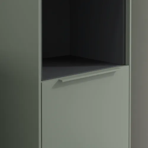Bild von VILLEROY BOCH Subway 3.0 Hochschrank, 2 Türen, 400 x 1710 x 362 mm, Soft Green / Soft Green #C58902AF