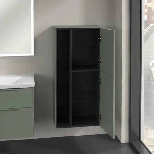 Bild von VILLEROY BOCH Subway 3.0 Mittelschrank, 2 Türen, 574 x 1200 x 362 mm, Soft Green / Soft Green #C59902AF