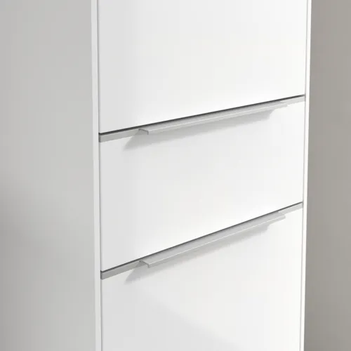 Bild von VILLEROY BOCH Subway 3.0 Hochschrank, 2 Türen, 1 Auszug, 400 x 1710 x 362 mm, Brilliant White / Brilliant White #C59100VE