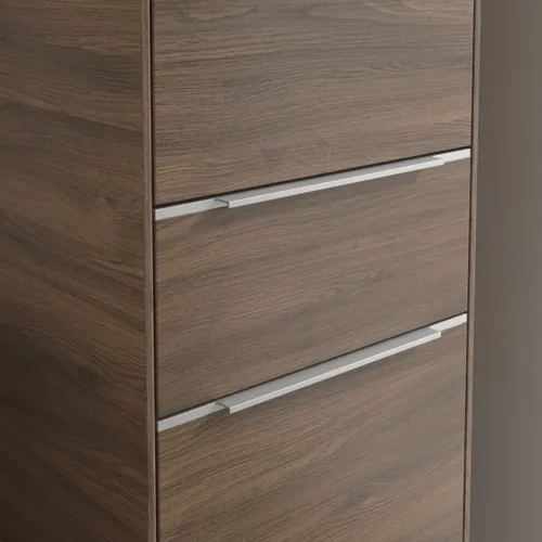 Bild von VILLEROY BOCH Subway 3.0 Hochschrank, 2 Türen, 1 Auszug, 400 x 1710 x 362 mm, Arizona Oak / Arizona Oak #C59100VH