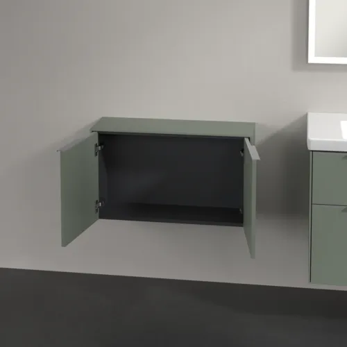 Bild von VILLEROY BOCH Subway 3.0 Sideboard, 2 Türen, 728 x 423 x 256 mm, Soft Green / Soft Green #C60000AF