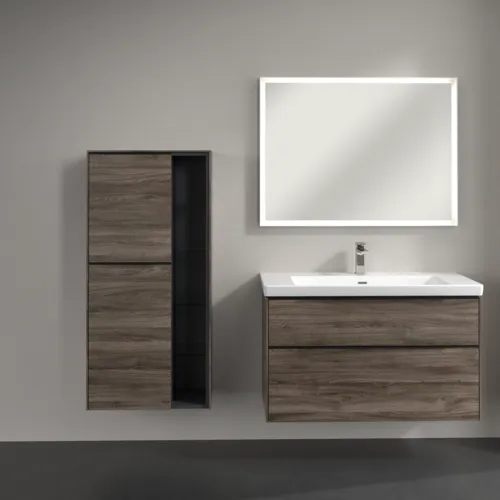 VILLEROY BOCH Subway 3.0 Mittelschrank, 2 Türen, 574 x 1200 x 362 mm, Stone Oak / Stone Oak #C59801RK, Bild 4