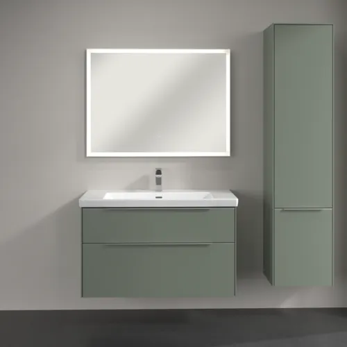 Bild von VILLEROY BOCH Subway 3.0 Hochschrank, 2 Türen, 400 x 1710 x 362 mm, Soft Green / Soft Green #C58700AF