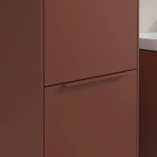Bild von VILLEROY BOCH Subway 3.0 Hochschrank, 2 Türen, 400 x 1710 x 362 mm, Wine Red / Wine Red #C58602AH