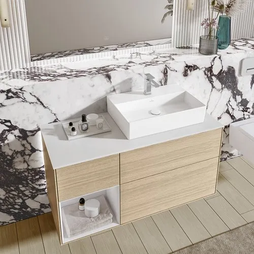 Bild von VILLEROY BOCH Zubehör Nicht verschließbares Ventil, 121 x 215 x 68 mm, Stone White CeramicPlus #680800RW