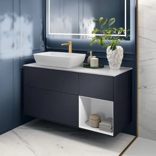 Bild von VILLEROY BOCH Finion Spiegel, mit Beleuchtung, 1200 x 750 x 45 mm #G6001200