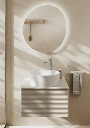 Bild von VILLEROY BOCH Liberty Einhebel-Waschtischarmatur erhöht ohne Ablaufgarnitur, Chrom #TVW10700600061