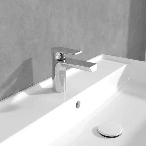 Bild von VILLEROY BOCH Liberty Einhebel-Waschtischarmatur ohne Ablaufgarnitur, Chrom #TVW10700100161