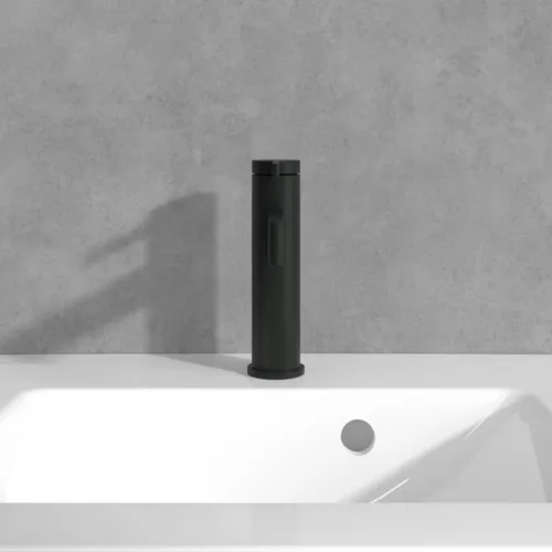 Bild von VILLEROY BOCH Dawn Einhebel-Waschtischarmatur ohne Ablaufgarnitur, Matt Black #TVW106103151K5