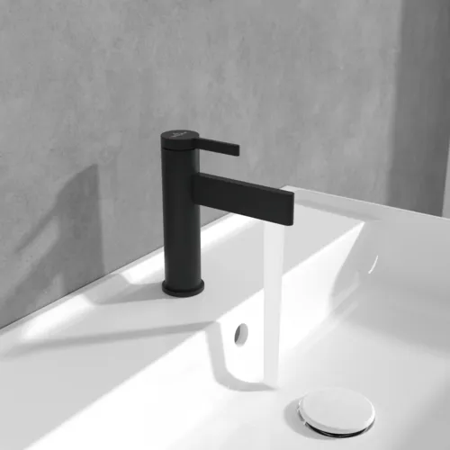 Bild von VILLEROY BOCH Dawn Einhebel-Waschtischarmatur ohne Ablaufgarnitur, Matt Black #TVW106103151K5