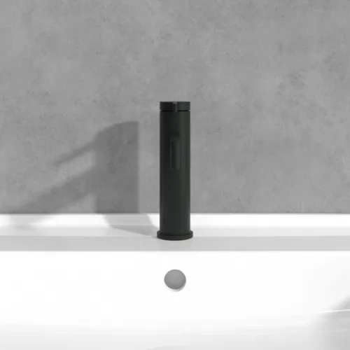 Bild von VILLEROY BOCH Dawn Einhebel-Waschtischarmatur ohne Ablaufgarnitur, Matt Black #TVW106103151K5