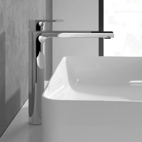VILLEROY BOCH Liberty Einhebel-Waschtischarmatur erhöht ohne Ablaufgarnitur, Chrom #TVW10700500061, Bild 4