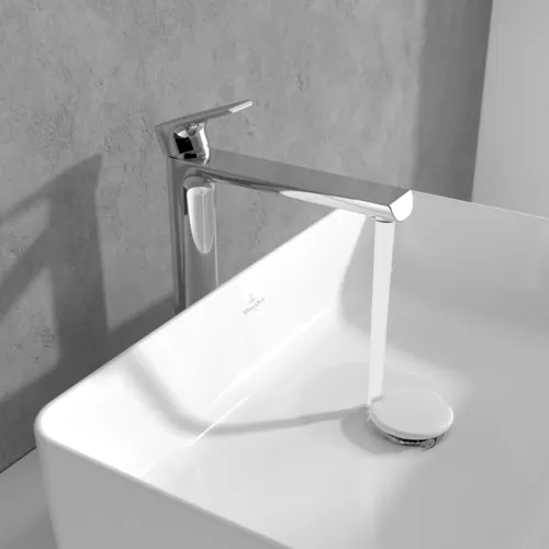 VILLEROY BOCH Liberty Einhebel-Waschtischarmatur erhöht ohne Ablaufgarnitur, Chrom #TVW10700500061, Bild 8