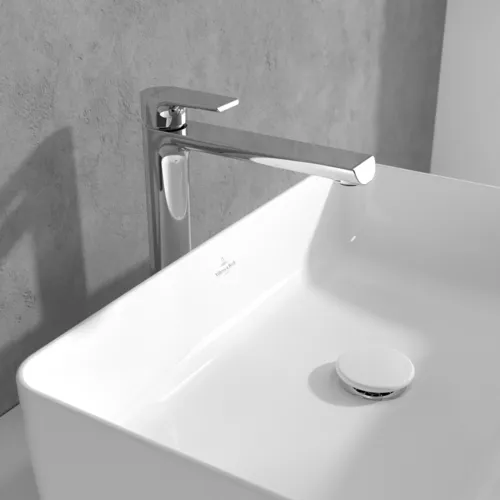 VILLEROY BOCH Liberty Einhebel-Waschtischarmatur erhöht ohne Ablaufgarnitur, Chrom #TVW10700500061, Bild 3