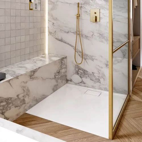 Bild von VILLEROY BOCH Architectura Square Unterputz-Einhebel-Armatur, Brushed Gold #TVS12500300076