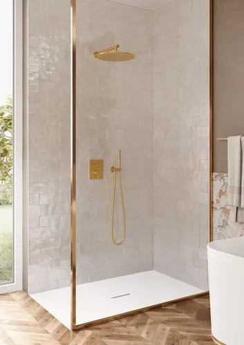 Bild von VILLEROY BOCH Conum Unterputz-Einhebel-Armatur, Brushed Gold #TVT12700100076