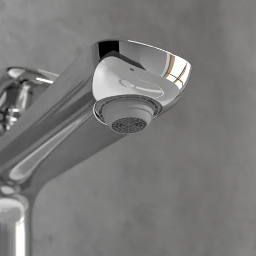 Bild von VILLEROY BOCH O.novo Einhebel-Waschtischarmatur erhöht mit Push-Open-Ablaufgarnitur, Chrom #TVW10410511061