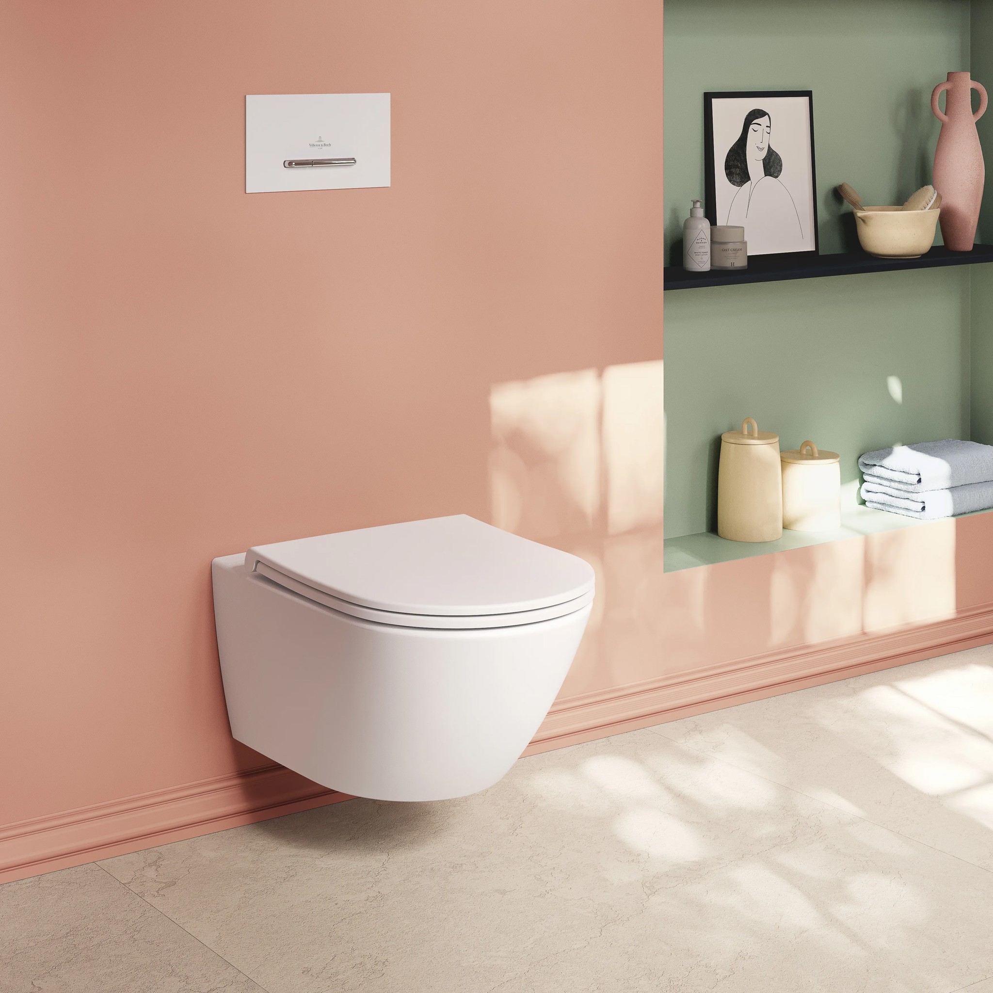 Bild von VILLEROY BOCH Loop & Friends Einhebel-Badewannenarmatur, Matt Black #TVT106501153K5