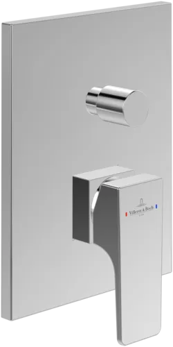 Bild von VILLEROY BOCH Architectura Square Unterputz-Einhebel-Armatur, Chrom #TVS12500300061